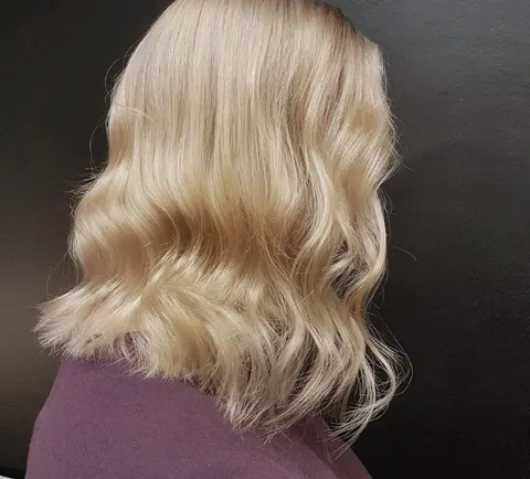 Blonde waves