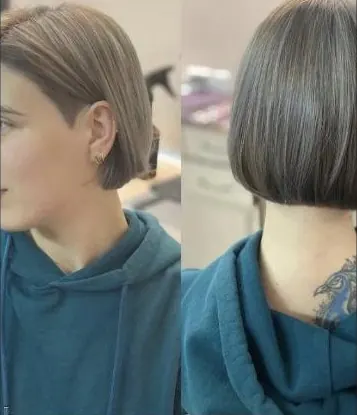 Undercut bob